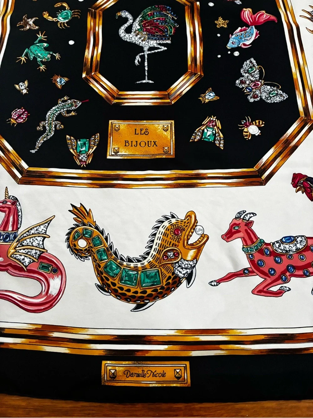 Jewelry Les Bijoux Animal Motif Brooches Novelty Scarf Rare By Danielle Nicole